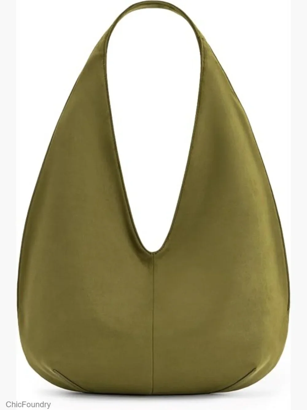 Faux Suede Hobo Bag with Magnetic Closure Fits iPad